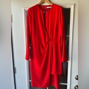 Halston Heritage Asymmetrical Dress size US 4